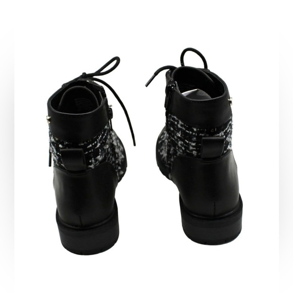 Charter Club Vandelle Womens Zip up Ankle Combat & Lace-up Boots, - Picture 6 of 12